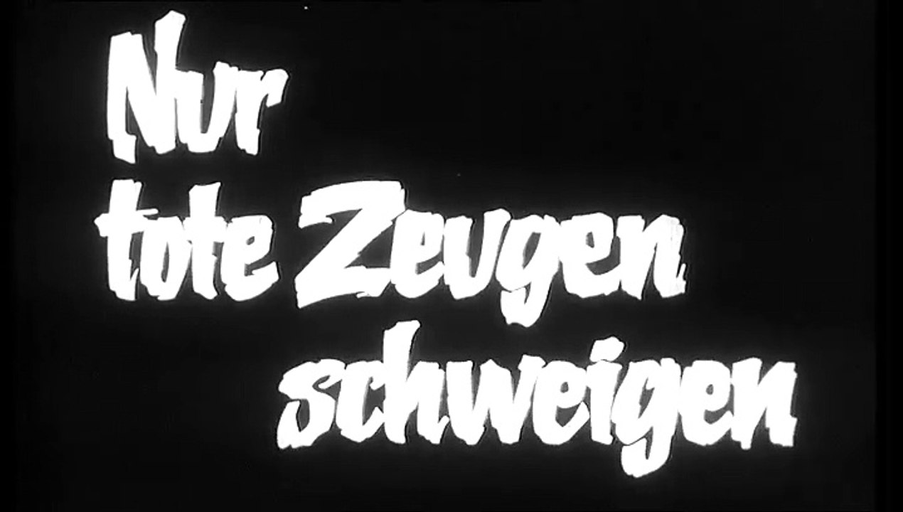 Nur tote Zeugen schweigen - Trailer