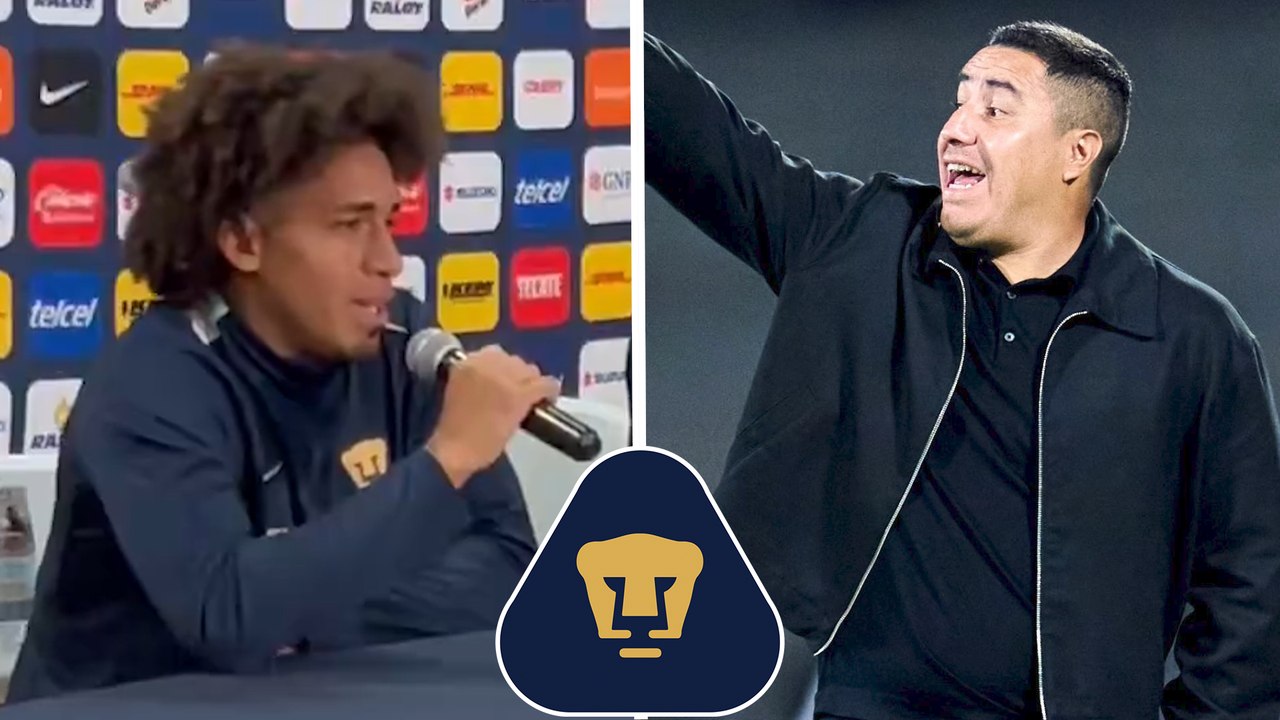 Coco Carrasquilla le quita presión a Pumas en la era de Efraín Juárez; "Esa palabra no está dentro del grupo"
