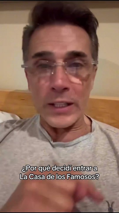 Sergio Mayer explica entrada a La Casa de los Famosos; se dice comprometido con la 4T