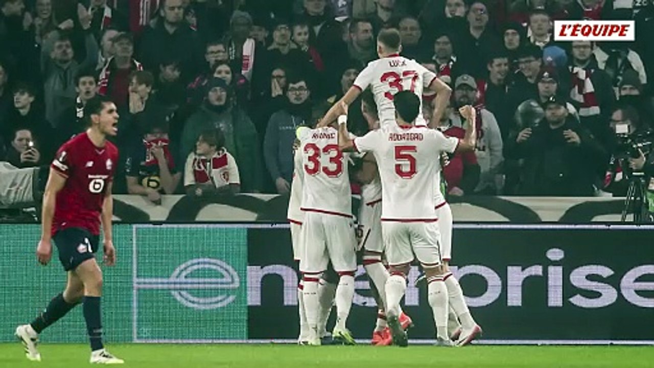 Lille se fait piéger par l'Etoile Rouge Belgrade en play-offs de Ligue Europa - Foot - Ligue Europa