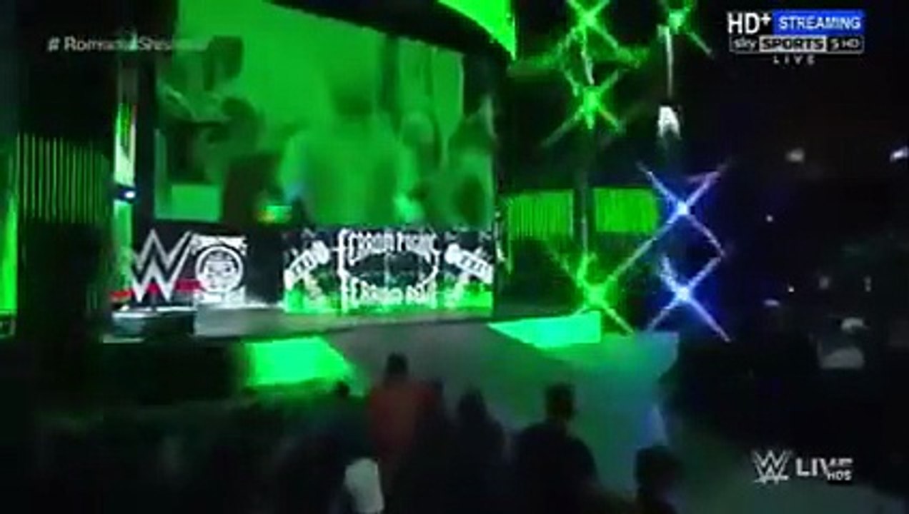 Triple H brawls with Roman Reigns and Breaks his Nose | Raw, February 22, 2016