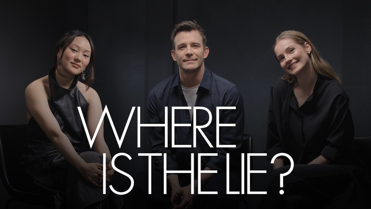 Luke Thompson, Yerin Ha & Hannah Dodd Take Turns in the Hot Seat | Where Is the Lie? | ELLE