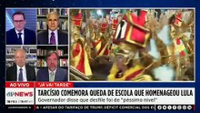 “Já vai tarde”: Tarcísio celebra rebaixamento de escola que homenageou Lula