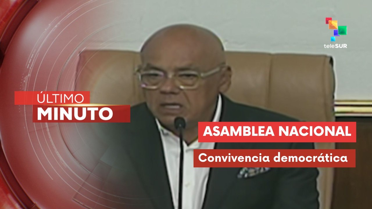 AN aprueba por unanimidad segunda discusión de ley para convivencia democrática
