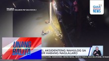 Batang lalaki, aksidenteng nahulog sa Tullahan River habang naglalaro | Unang Balita