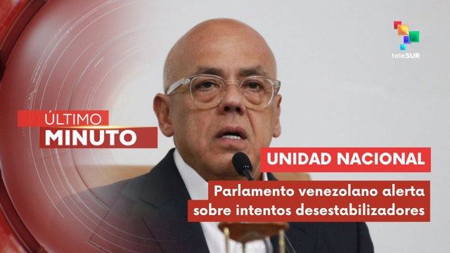 Pdte. de la Asamblea Nacional de Venezuela llama a defender la paz