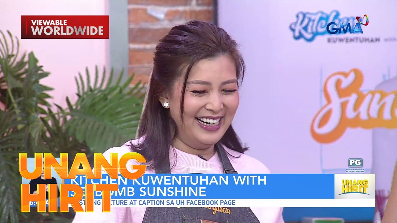Sexbomb Sunshine, nagluto ng beef meatballs in cream sauce | Unang Hirit