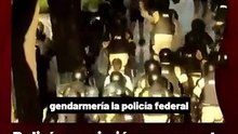 Policía reprimió nuevamente las manifestaciones en el congreso, hay 11 detenidos y múltiples heridos.