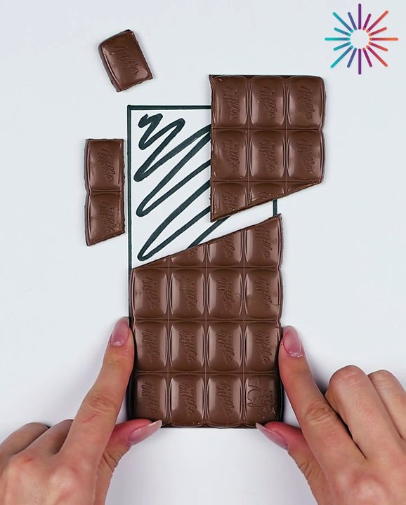 Sneak a bite with this chocolate hack 🍫😉