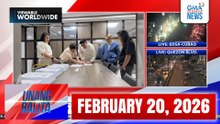 Unang Balita sa Unang Hirit: (Part 1) FEBRUARY 20, 2026 [HD]