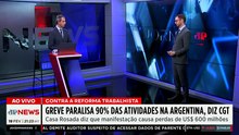 Argentina Parada: 4ª greve geral contra Milei esvazia ruas e paralisa portos e aeroportos
