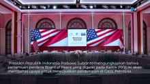 Prabowo Pertemuan Perdana Board of Peace untuk Upayakan Perdamaian di Gaza