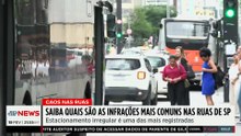 Balanço CET: Rodízio e excesso de velocidade lideram ranking de multas em São Paulo