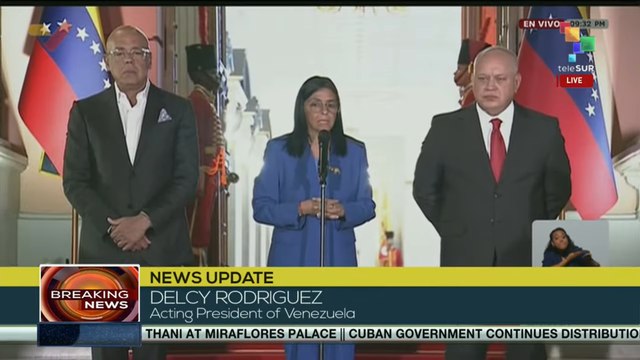 Delcy Rodriguez: We’ve demonstrated the political maturity reached by Venezuela