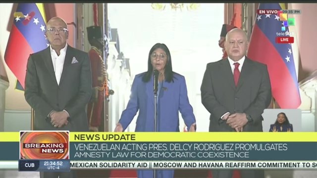 Delcy Rodriguez: Let’s listen to every Venezuelan who has a case