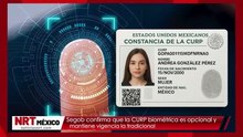 Segob confirma que la CURP biométrica es opcional y mantiene vigencia la tradicional