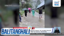 Ilang lugar sa Bislig, binaha dahil sa ulang dulot ng shear line; mga na-trap sa baha; iniligtas | Balitanghali