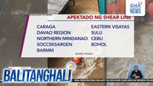 PAGASA - Shear line, patuloy na nagpapaulan sa ilang bahagi ng Mindanao at Visayas | Balitanghali
