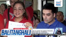 Mali umanong deklarasyon sa SOCE ni Sarah Discaya noong eleksyon 2025, inireklamo sa Comelec ng nakalaban niyang si Pasig Mayor Vico Sotto | Balitanghali