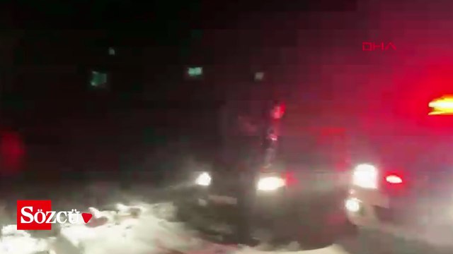 Ardahan’da tipide mahsur kalan vatandaşları AFAD kurtardı