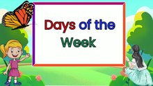 Days of the Week Spelling  Days of the Week in English and Urdu  English