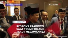 Respons Presiden Prabowo Soal Donald Trump Bilang Tak Ingin Melawannya