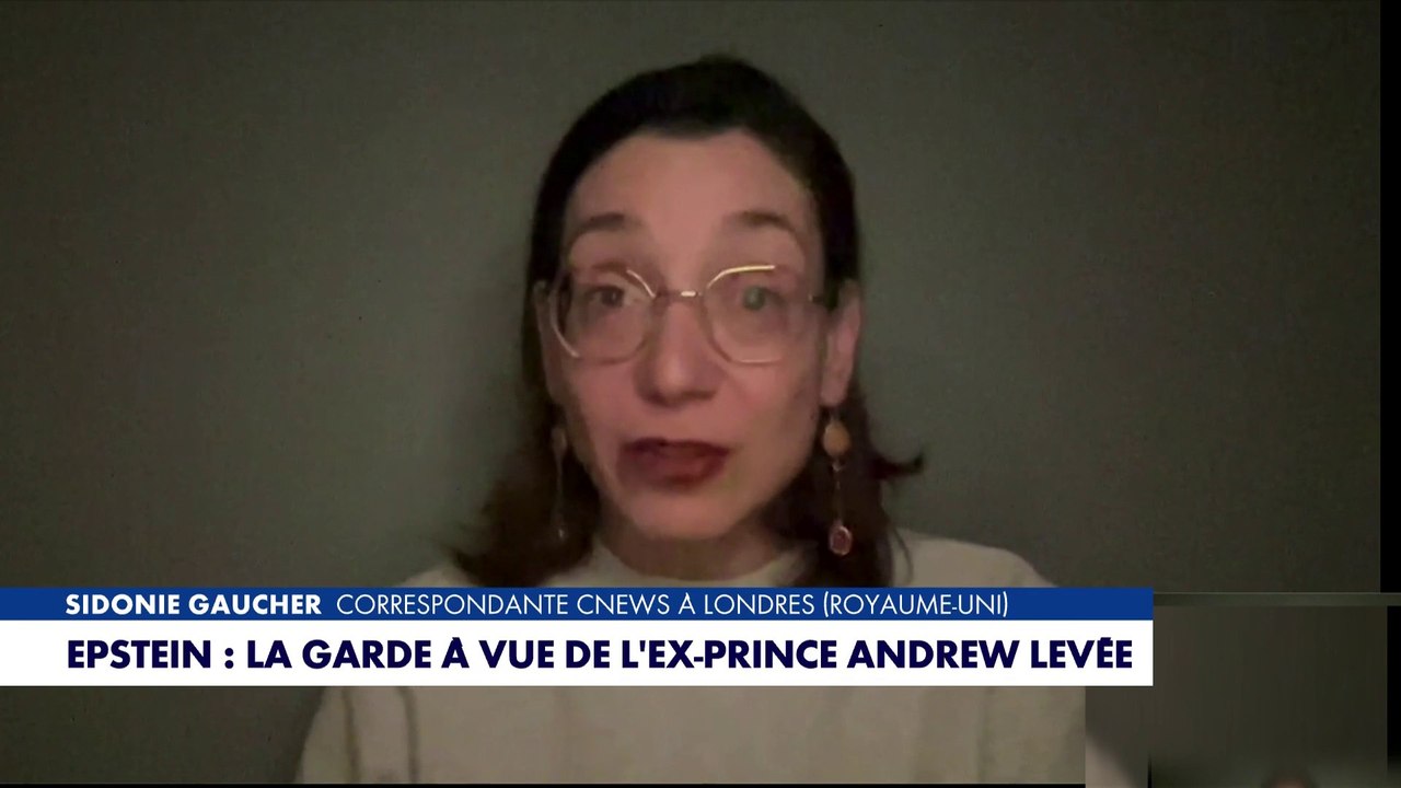 Correspondante à Londres, Sidonie Gaucher rapporte la levée de la garde à vue de l'ex-prince Andrew
