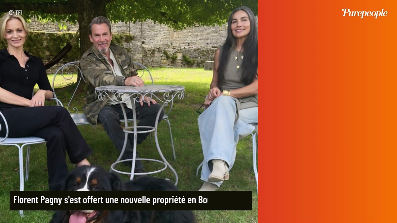 Florent Pagny : Pour sa maison en Bourgogne avec pont-levis et douves, sa femme Azucena avait mis son veto !