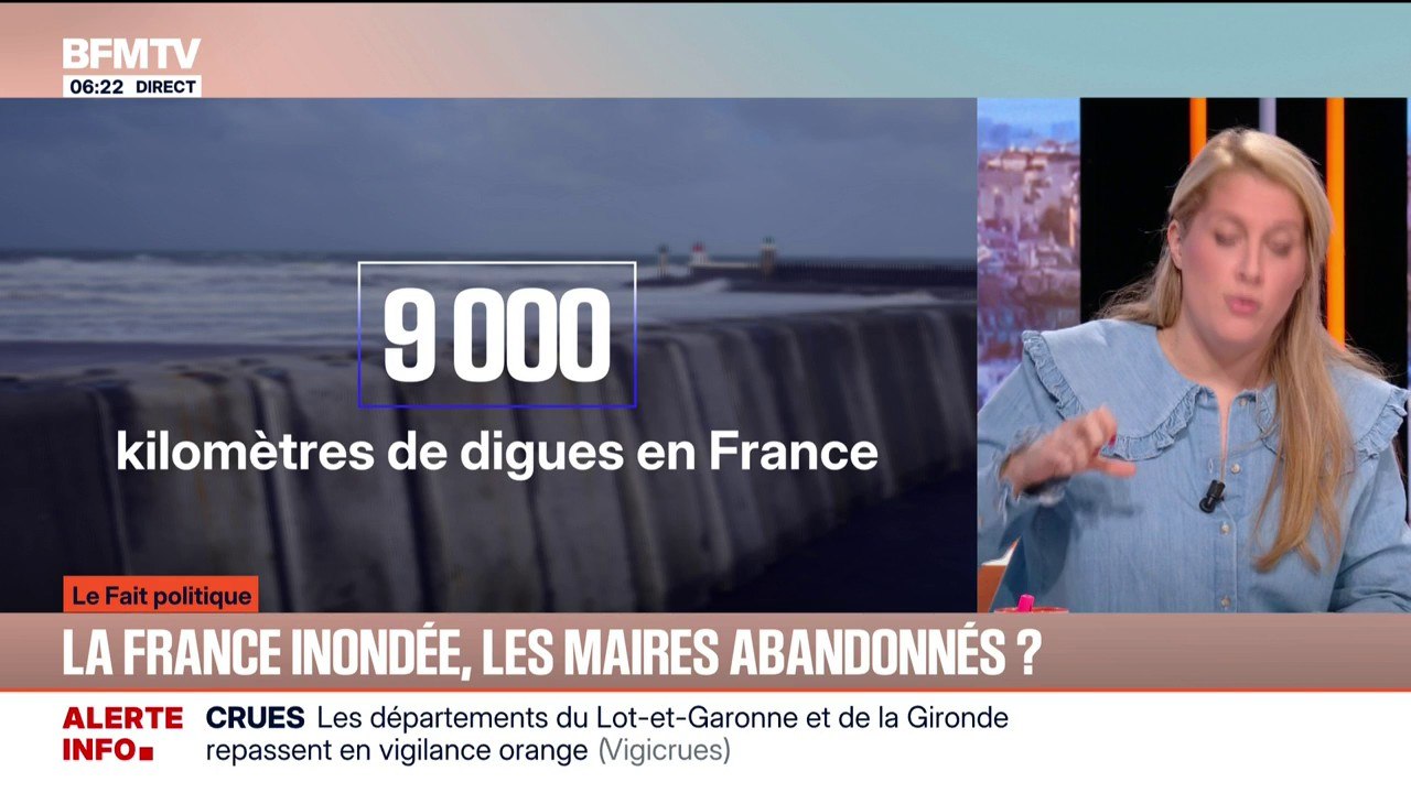 LE FAIT POLITIQUE: En pleines inondations, les maires se sentent abandonnés par l'État qui a arrêté de financer l'entretien des digues, remplacé par une taxe communale "insuffisante"
