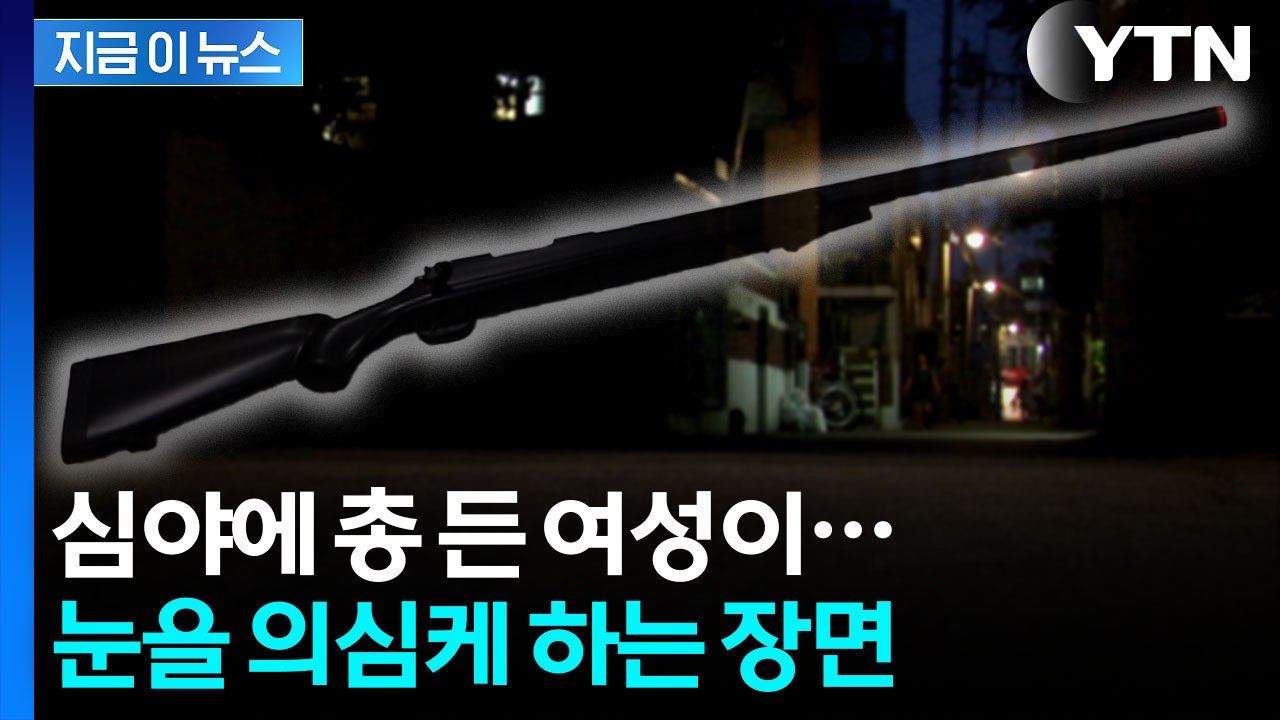 차 안 남성 향해 총 겨누더니...체포된 30대 여성 황당 진술 [지금이뉴스]  / YTN