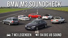 Soundcheck: BMW „30 Jahre M3“, E30 M3 Pickup,  E92 M3 Pickup, E36 M3 Compact & Co.