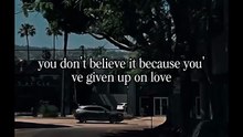 Love Has Not Given Up on You