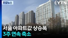 서울 아파트값 상승폭 3주 연속 축소...54주 연속 상승 / YTN