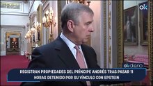 Registran propiedades del príncipe Andrés tras pasar 11 horas detenido por su vínculo con Epstein