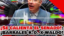 🔥🚨¡SE CALIENTA EL SENADO! ¡”LA ENCUERATRIZ” BARRALES es PUESTA en SU LUGAR por el SENADOR WALDO!