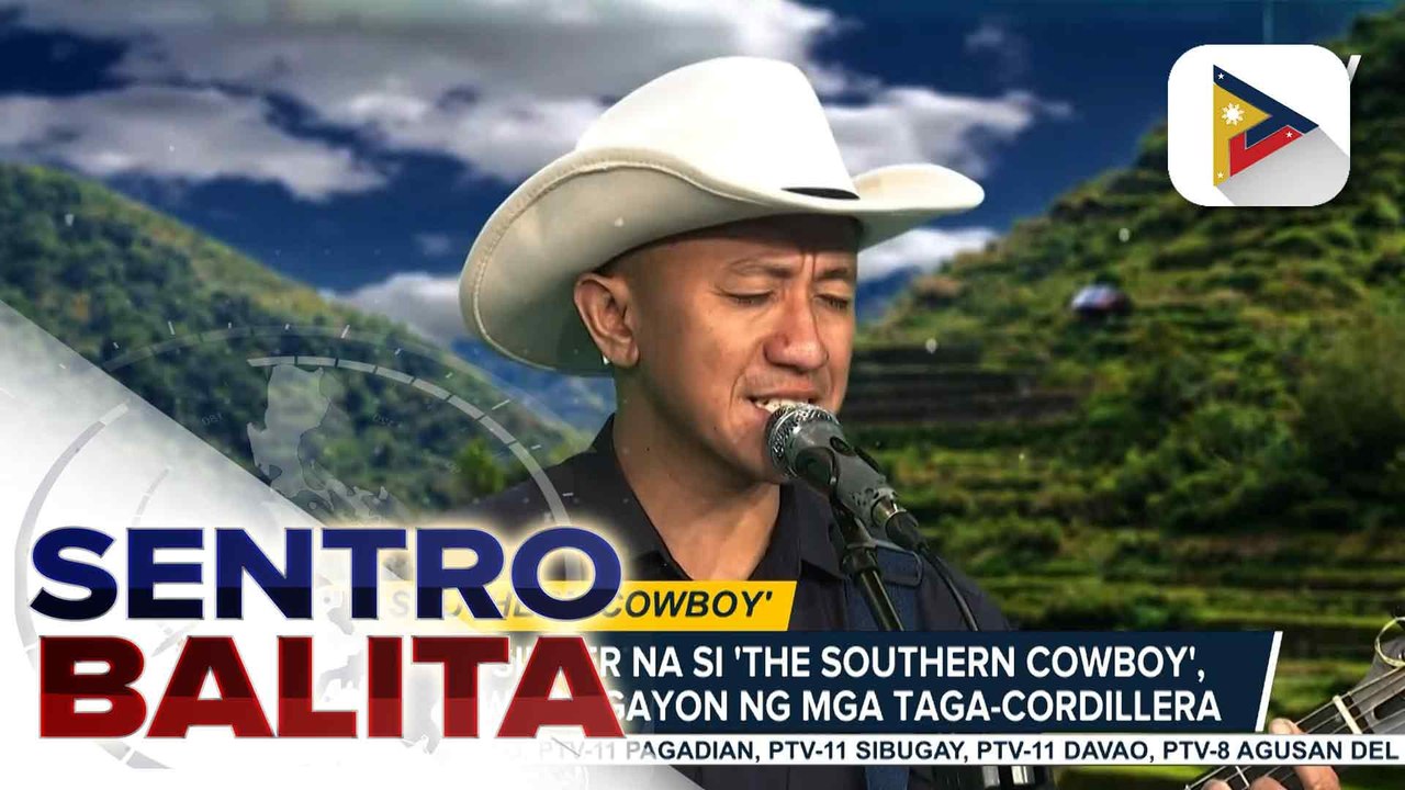 Country singer mula sa Mindanao na si 'The Southern Cowboy,’ hit ngayon sa mga taga-Cordillera | ulat ni Jezryl Khate Lapizar - PTV Cordillera