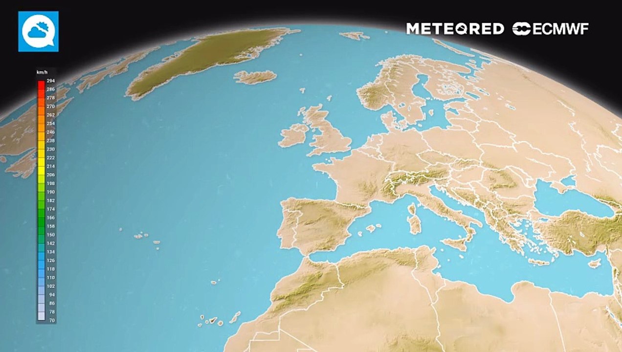 Der Jetstream liegt nächste Woche zeitweise genau über Deutschland!