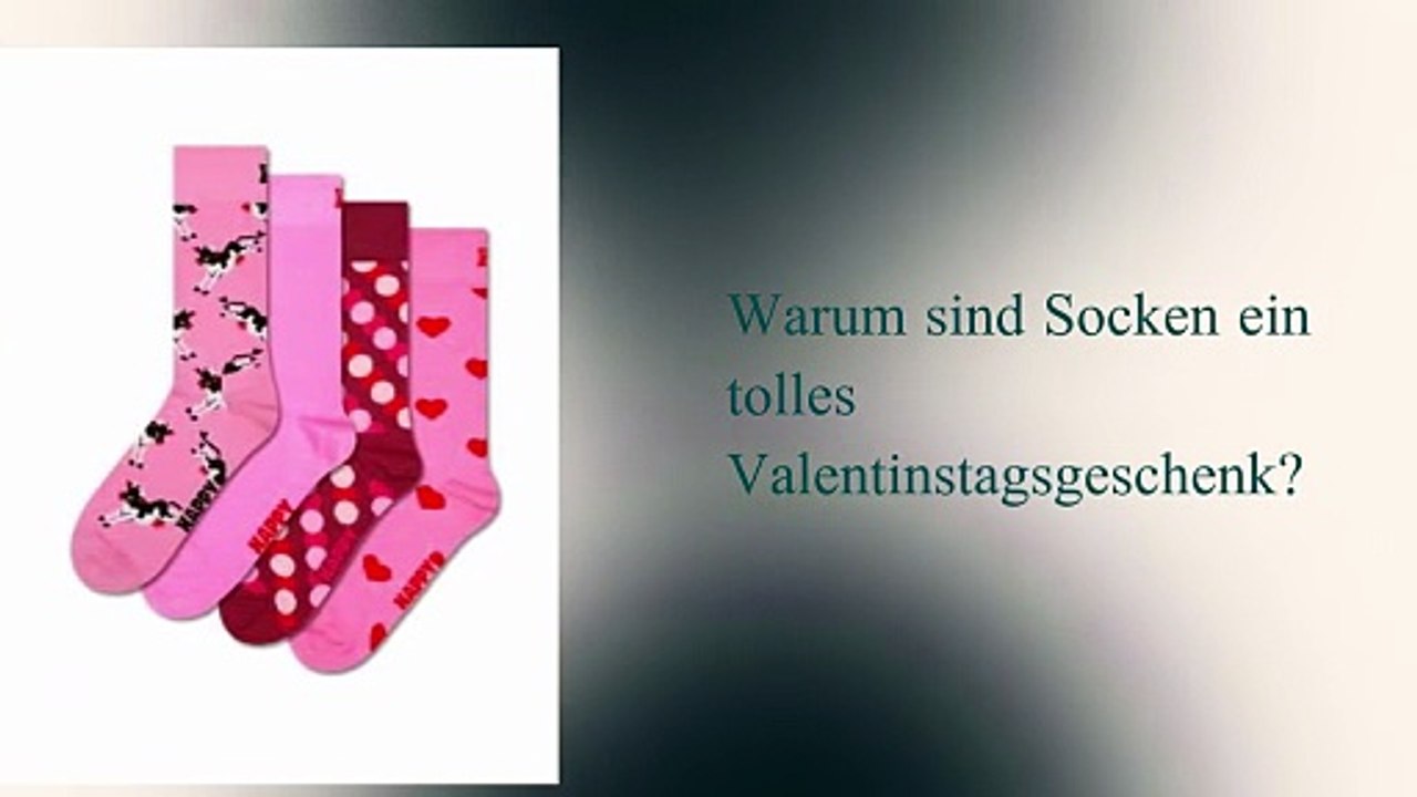 Warum sind Socken ein tolles Valentinstagsgeschenk?