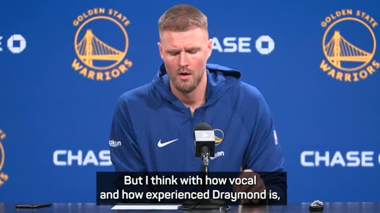 'We'll find it' - Porzingis on finding rhythm with Draymond after Celtics loss