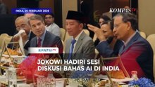 Jokowi Hadiri Sesi Diskusi Bloomberg New Economy Forum di India, Bahas Soal Kecerdasan Buatan!