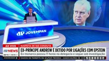 Ex-príncipe Andrew é libertado sob investigação no Reino Unido