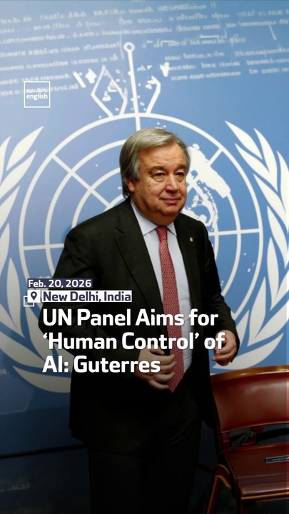 UN Panel Aims for ‘Human Control’ of AI: Guterres