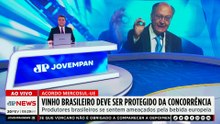 Vinho brasileiro deve ser protegido da concorrência em acordo UE-Mercosul, diz Alckmin