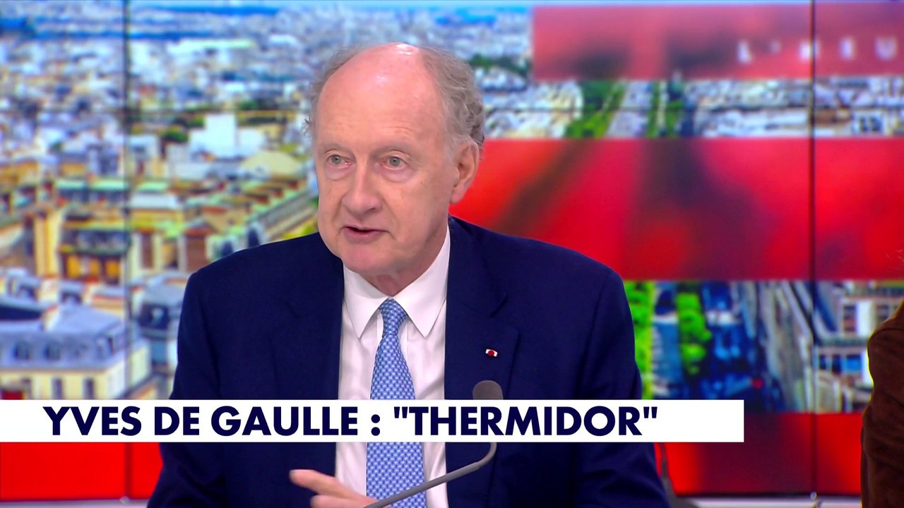 Yves de Gaulle : «Robespierre était traité comme un moins que rien»