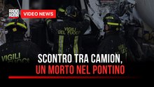 Scontro tra camion, un morto nel pontino