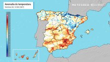 La subida de las temperaturas dejará valores anómalos