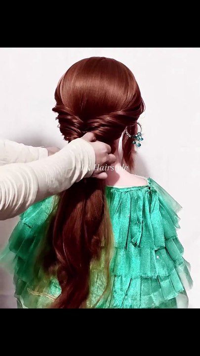 Easy Braid hairstyle for girls