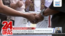 Labi ng 5 EJK victims, inilipat sa ‘Dambana ng Paghilom’ sa La Loma Catholic Cemetery | 24 Oras