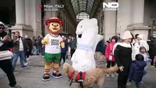 Da Milano Cortina a Dakar 2026 le mascotte olimpiche Tina e Ayo insieme sul palco