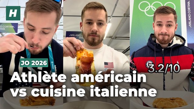 JO 2026 : cet athlète américain est le critique culinaire préféré d’internet